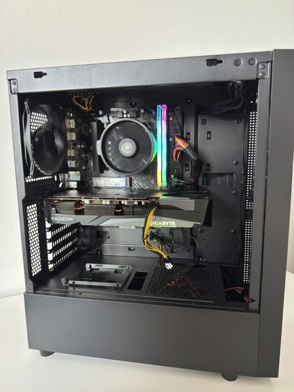 Gaming PC – Ryzen 5 7600 – RX 7600 8GB – 32GB DDR5 – 1TB NVMe SSD – Windows 11 – RGB – Bild 2