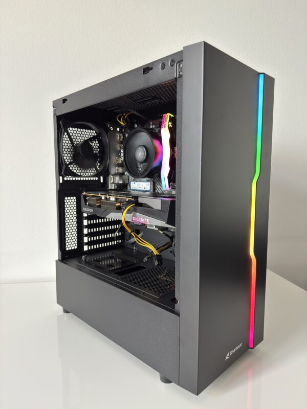 Gaming PC – Ryzen 5 7600 – RX 7600 8GB – 32GB DDR5 – 1TB NVMe SSD – Windows 11 – RGB – Bild 3