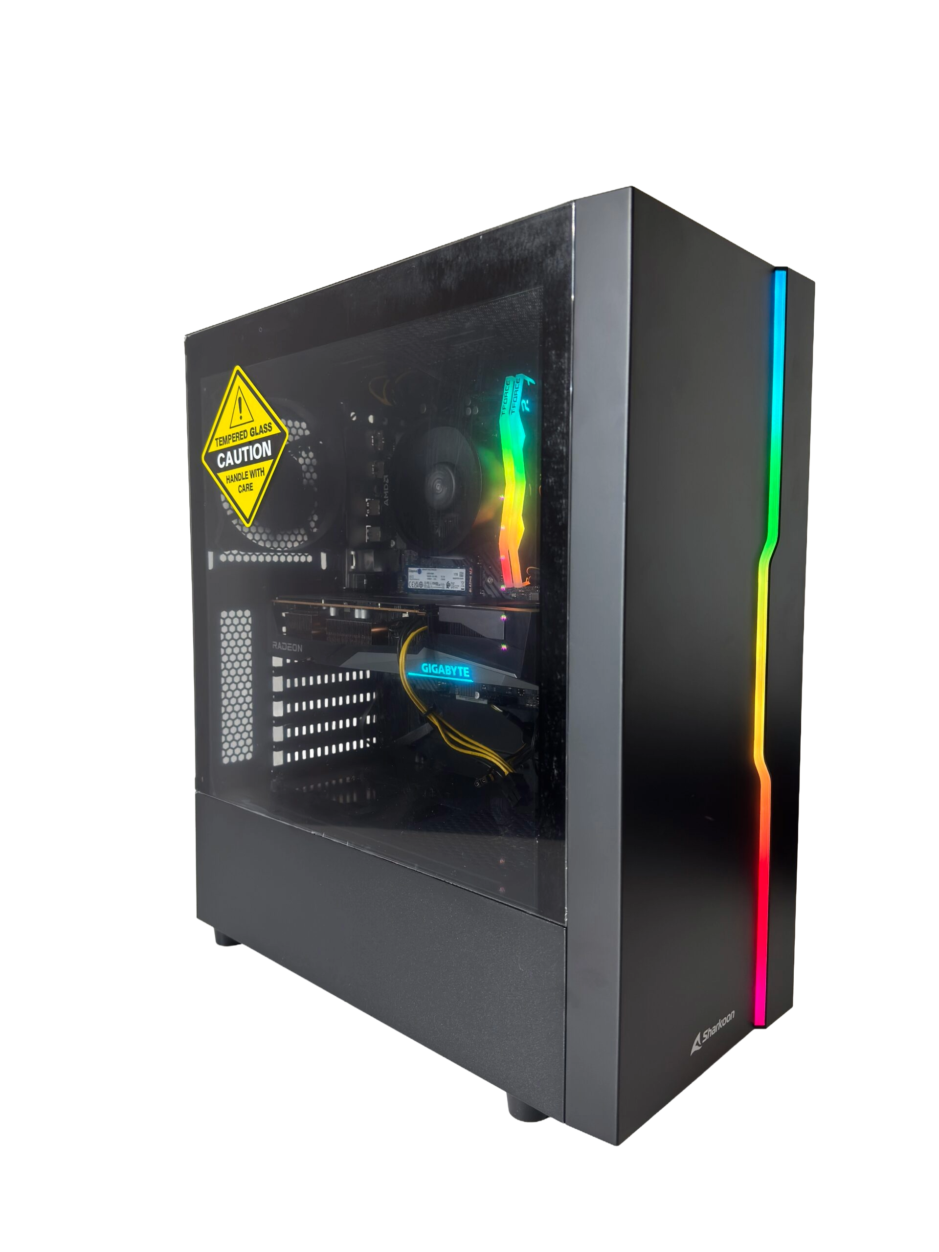 Gaming PC – Ryzen 5 7600 – RX 7600 8GB – 32GB DDR5 – 1TB NVMe SSD – Windows 11 – RGB